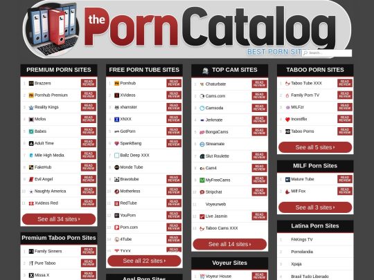 The Porn Catalog